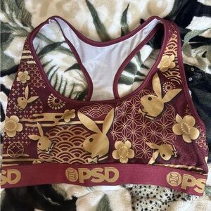 PSD play boy sports bra worn twice